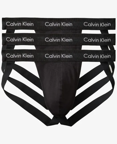 Miniatura 4 de Calvin Klein Paquete de 3 correas elásticas de algodón para hombre