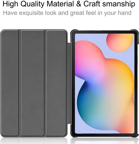 Miniatura 4 de Funda inteligente para Samsung Galaxy Tab S6 Lite de 10.4 pulgadas (modelos 2024/2022/2020), funda ligera con soporte triple y apagado automático