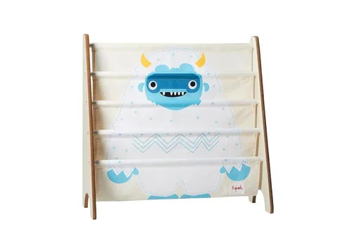 Miniatura 6 de 3 Sprouts Book Rack – Kids Storage Shelf Organizer Baby Room Bookcase Furniture, con estampado de león