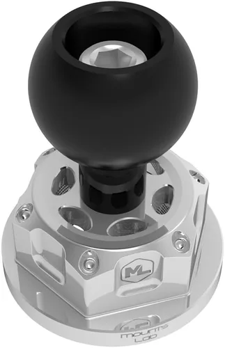 Miniatura 6 de Motomount R7 Tuerca de eje de dirección (Tuerca de yugo superior de aluminio con brida abierta/bridada M22x1.00mm) para adaptador de montaje