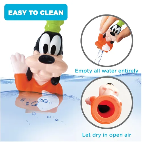 Miniatura 3 de Disney Mickey & Friends - Juego de marionetas de dedo de 10 piezas, recuerdos de fiesta, historia educativa, juguetes flotantes para piscina y playa