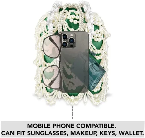 Miniatura 2 de Aheli Indian Potli Bags For Women Evening Bag Clutch Ethnic Bride Purse With Drawstring