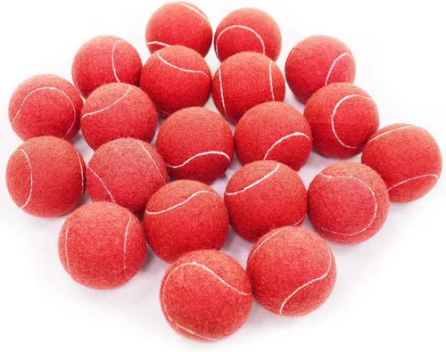 Miniatura 11 de URBEST Pelota de tenis avanzada, paquete de 20 unidades, pelotas de tenis de entrenamiento para jugadores novatos, pelotas de juego para perros