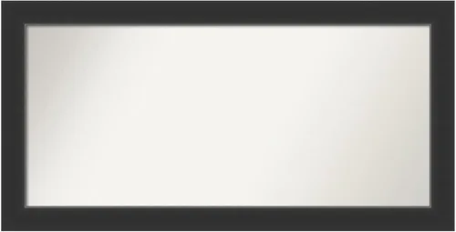 Miniatura 138 de Amanti Art Espejo personalizado, espejo de baño negro Astor, espejo de pared o espejo de tocador de baño sobre el fregadero (25 x 25 pulgadas)