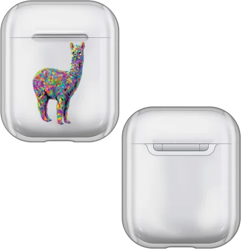 Miniatura 10 de Head Case Designs P.D. Moreno - Funda de carga de cristal duro transparente con licencia oficial de P.D. Moreno, con diseño de animales