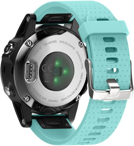 Miniatura 8 de ANCOOL - Correa para Garmin Fenix 5S, de ajuste fácil, de silicona suave de 20 mm de ancho, correa de reloj para Fenix 5S, #2-Negro