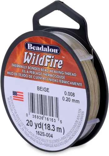 Miniatura 37 de Beadalon Wildfire Ultra - Beading Thread, Beading Supplies for Crafters, Jewelry Makers, Beaders. Braided Fishing Line