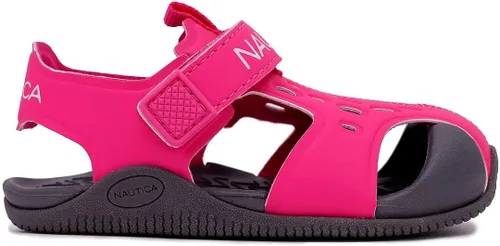 Miniatura 2 de Nautica Sandalias deportivas para niños, estilo casual, puntera cerrada, para exteriores, verano, con perlas, 3 niño - niña (niño pequeñoniño)