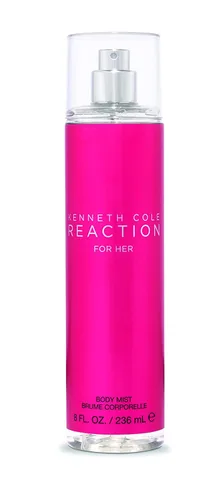 Kenneth Cole For Her Body Mist para mujer, notas de mandarina, violeta y ámbar blanco, aroma femenino, fragancia de larga duración, para uso diario,