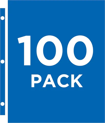 Miniatura 4 de Avery Protectores de láminas de vinilo transparentes resistentes, carga superior, 100 protectores de documentos (73900)