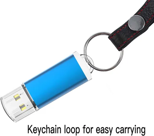 Miniatura 5 de Unidad flash USB de 8 GB, paquete de 10 unidades K&ZZ USB 2.0 Thumb Drive de 8 GB Memory Stick Gig Sticks Unidad de datos, disco flash U