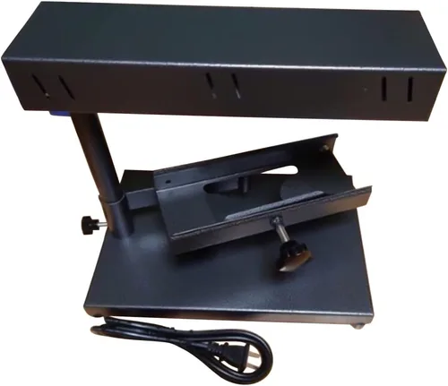 Miniatura 6 de YUEWO Raclette - Máquina de raclette eléctrica comercial para máquina de raclette suiza, calentador de fusión Demi para media rueda de queso nacho