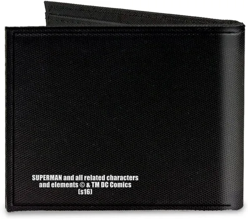 Miniatura 2 de Buckle-Down Cartera de lona con doble pliegue-Uperman Forever Clark Kent-Superman