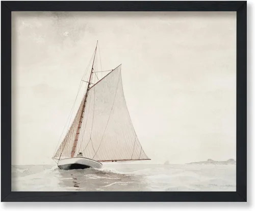 Miniatura 18 de Poster Master Póster vintage de pintura de olas del océano, impresión retro del océano, bellas artes, arte de paisaje marino, regalo para hombres