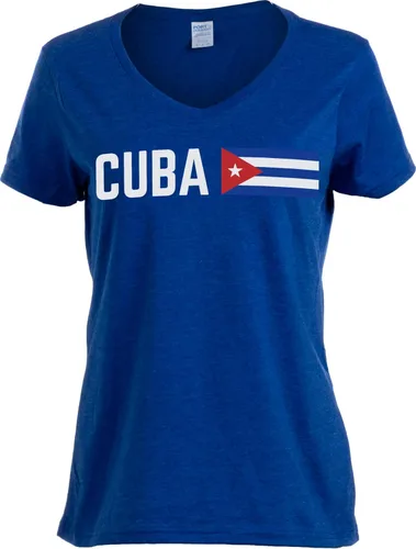 Miniatura 55 de Nations of the World - Camiseta con cuello en V para mujer