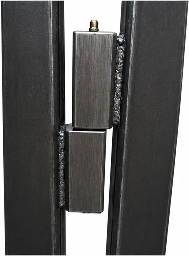 Miniatura 2 de Soldadura resistente de la bisagra rectangular cuadrada de 7" en el barril del rodamiento de bolas de acero
