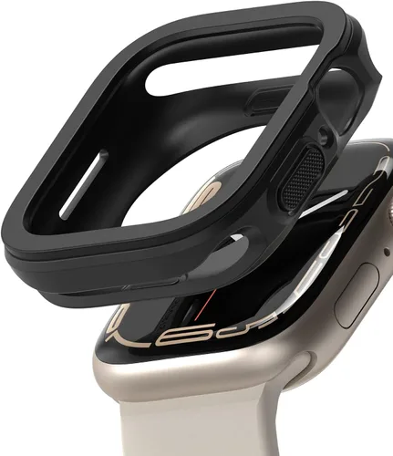 Ringke Air Sports - Funda para Apple Watch Series 9, 8, 7 (1.614 in), SE 3, 2, 1 (1.575 in), [recortes a medida] Funda de poliuretano termoplástico