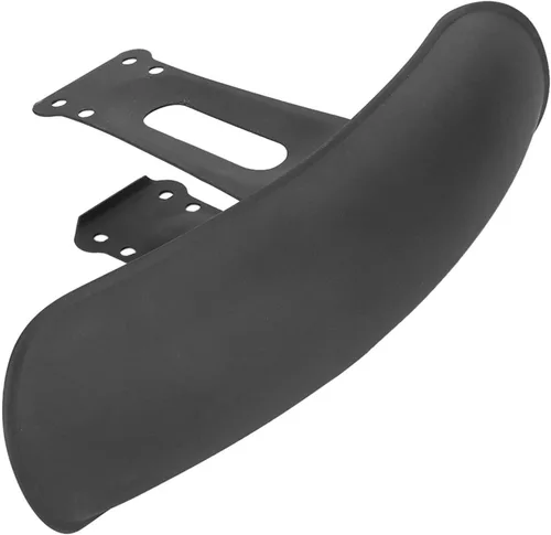 Acouto motocicleta delantero, motocicleta delantero fango aleta guardia carenado guardabarros cubierta para cg125 retro negro