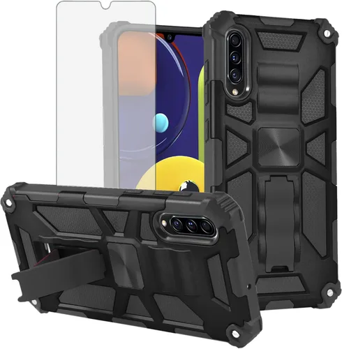 Asuwish Funda compatible con Huawei Y9 Prime 2019/Honor 9X/P Smart Z y protector de pantalla de vidrio templado, accesorios de celda, soporte de