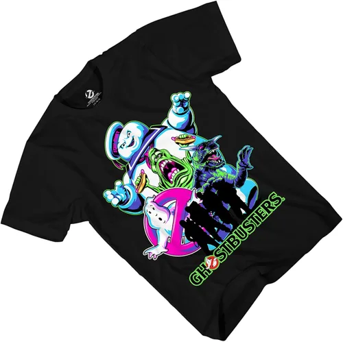Miniatura 3 de Ghostbusters Mens Stay Puft Shirt Stay Puft Logo Tee Shirt Graphic T-Shirt
