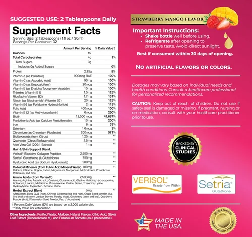 Miniatura 2 de Probiótico Líquido Orgánico USDA para Mujeres Equilibrio de pH, UT y Salud Femenina Apoyo Digestivo, Salud Inmunológica e Intestinal 15 Cepas