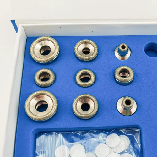 Miniatura 7 de Elitzia 9 puntas 3 varitas calidad diamante dermoabrasión reemplazos eliminar arrugas puntos negros líneas finas ETL06C (acero inoxidable)