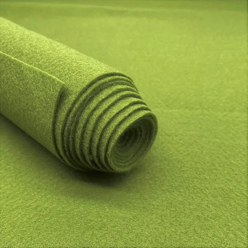 Miniatura 17 de Tela de fieltro acrílico, color verde manzana, 1 yarda, 72 pulgadas de ancho por 36 pulgadas de largo, fieltro artesanal