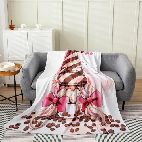 Miniatura 30 de Erosebridal American Flag Throw Blanket 40x50 Inch Sofa Bed Couch Decor,Rustic Deer Hunting Fleece Blanket for Kids Boys Girls,Farmhouse Cabin Bed