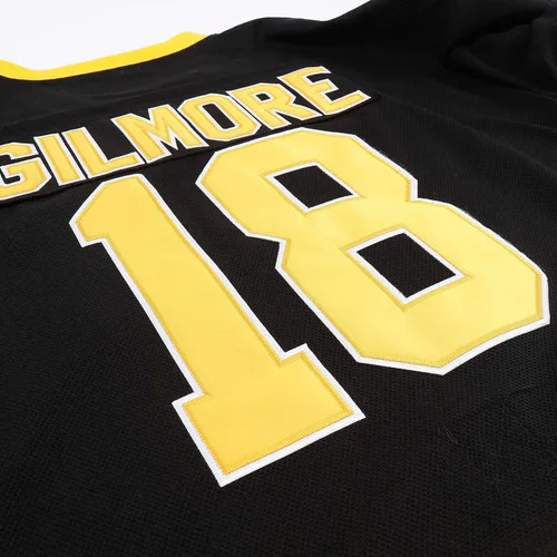 Miniatura 4 de Boston Happy Gilmore #18 Adam Sandler 1996 - Camiseta de hockey sobre hielo con letras y números cosidos S-XXXL