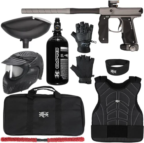 Miniatura 11 de Action Village Empire Mini GS TP Level 2 Kit de pistola de paintball protector