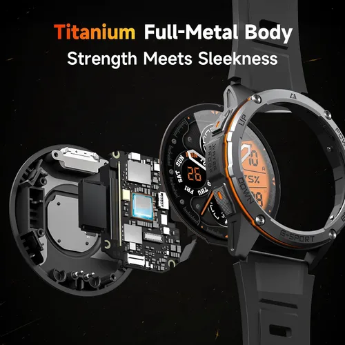 Miniatura 8 de Relojes inteligentes militares con GPS para hombre, grado militar, posicionamiento de 6 satélites, batería de 30 días de 800 mAh, resistente al agua