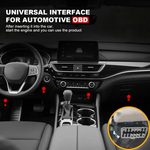 Miniatura 6 de Escáner OBD2 para Automóvil Herramienta de Diagnóstico, Lector Profesional de Códigos de Falla del Motor Auto OBD II con Reinicio, Probador
