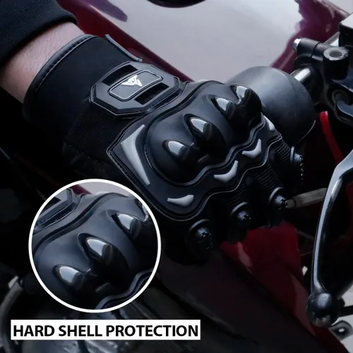 Miniatura 4 de Ultimate Guantes de Motocicleta para Hombres y Mujeres Compatibles con Pantalla Táctil Guantes de Conducción con Cuero Premium, Pantalla Táctil
