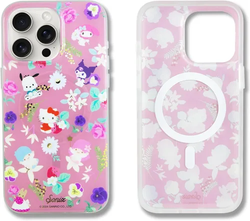 Miniatura 61 de Sonix x Sanrio - Funda para iPhone 15 Pro, compatible con MagSafe, probada en caídas de 10 pies, adivinador Kuromi