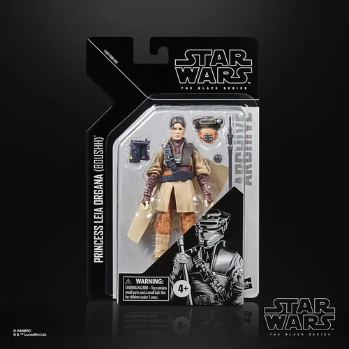 Miniatura 2 de STAR WARS The Black Series Archive - Figura de acción coleccionable de la princesa Leia Organa (Boushh) de 6 pulgadas El regreso del Jedi