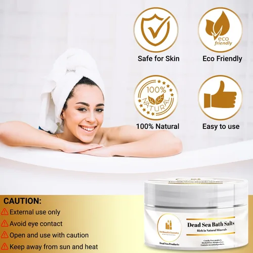 Miniatura 6 de Bold Beautiful Cosmetics - Sal de baño del mar muerto y remojo de pies por Bold Beautiful Cosmetics Natural Skin Rejuvenecimiento de la piel