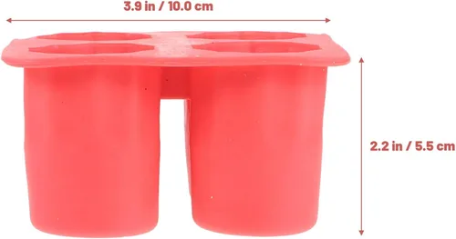 Miniatura 5 de Bandeja de cubitos de hielo de silicona, molde para cubitos de hielo, bandeja de hielo, bandejas para cubitos de hielo