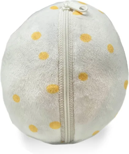 Miniatura 6 de Peluche reversible de pollo a huevo Feliz + triste Muestra tu estado de ánimo Peluche para aliviar el estrés de 7 pulgadas