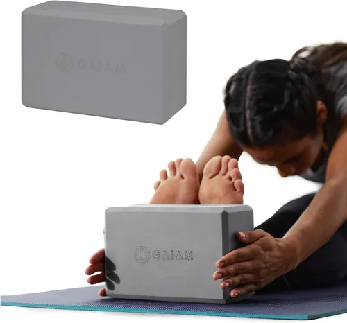 Miniatura 21 de Gaiam Yoga Block - Supportive Latex-Free Eva Foam - Soft Non-Slip Surface with Beveled Edges for Yoga, Pilates, Meditation Menta cool