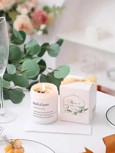 Miniatura 7 de Vela perfumada de Maid of Honor, vela de propuesta de dama de honor, regalo de dama de honor, regalos de fiesta de novia, regalos para mujeres