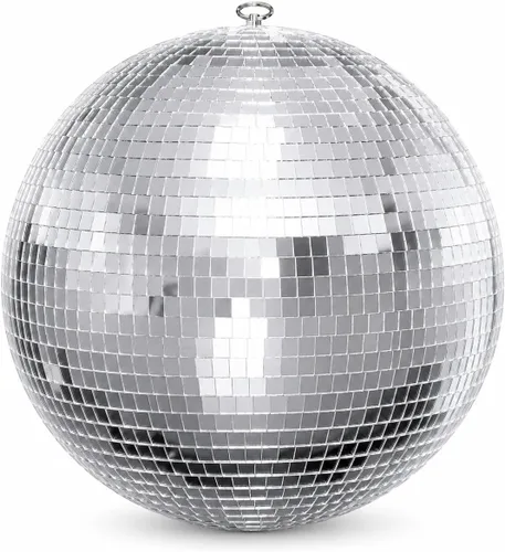 Youdepot Bola de Discoteca Grande de 16 Pulgadas – Bola de Espejo Colgante Grande Decoración de Bola de Discoteca para Decoraciones de Fiestas de