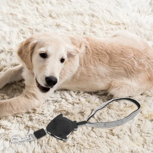 Miniatura 2 de Alipis Correa retráctil automática para perro, cuerda de tracción telescópica de gran tamaño, mango cómodo para caminar, trotar, senderismo