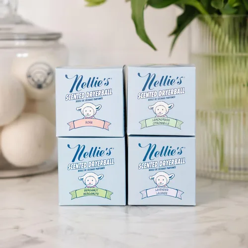 Miniatura 7 de Nellie's Dryerball de lana perfumada – Bergamota perfumada – Fabricado con lana 100% pura de Nueva Zelanda y dura aproximadamente 50 cargas