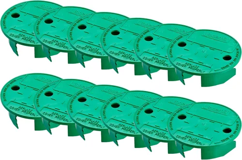 Miniatura 17 de Underhill Tapa de Caja de Válvula de Rociador Redonda, VersaLid 6 Pulgadas a 7 Pulgadas Universal, Cubierta para Sistema de Riego Automático