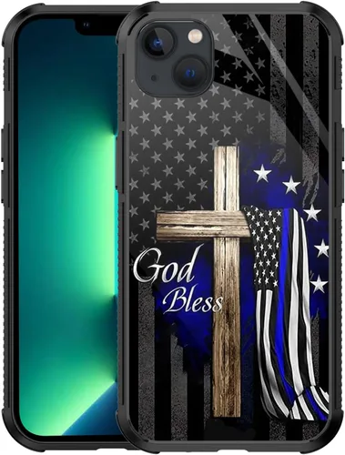 Miniatura 25 de Funda con diseño de ciervo y bandera estadounidense para iPhone 11 Pro Max - Funda protectora de poliuretano termoplástico resistente, antiarañazos