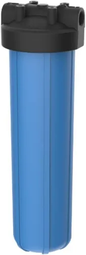 Miniatura 8 de Pentek 150467 20-BB armazón para filtro, color azul, grande, de 3/4 pulgadas, con alivio de presión.