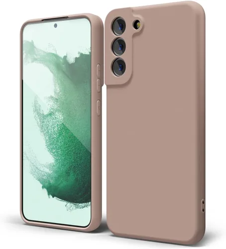Miniatura 493 de oakxco Funda para teléfono Samsung Galaxy S21 Ultra con agarre de silicona líquida, bonita funda delgada y delgada de goma suave de TPU lisa