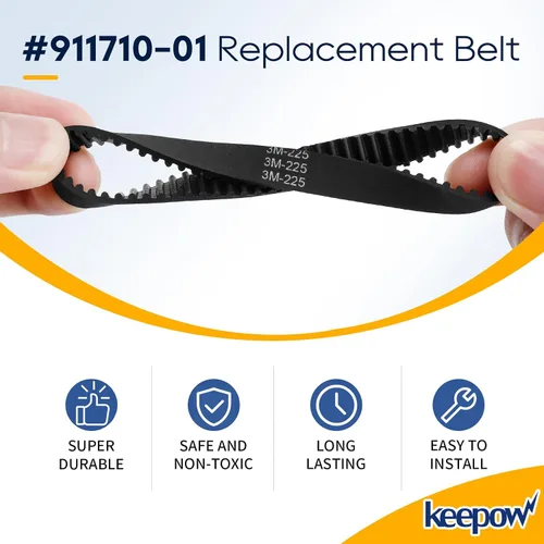 Miniatura 4 de KEEPOW DC17 - Correa de repuesto para aspiradora Dyson Animal, pieza de repuesto 911710 01 02 (paquete de 2)