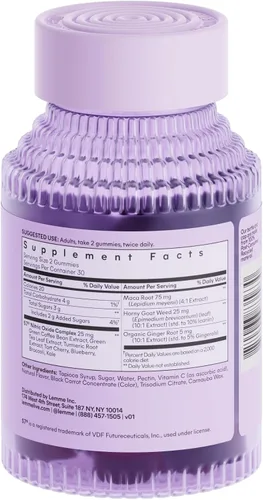 Miniatura 7 de Gomitas Lemme Play Daily Intimacy para mujeres y hombres con complejo de óxido nítrico S7 clínicamente estudiado para un flujo sanguíneo saludable