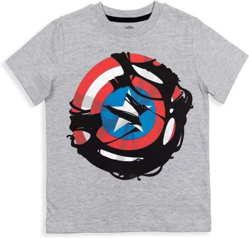 Miniatura 4 de Marvel Paquete de 3 camisetas de Spider-Man de los Vengadores X-Men para niños pequeños y grandes